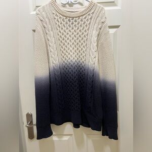 Tommy knit sweater hand-dyed